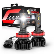 For Chevy Silverado 1500 Cab Pickup 5.3L 2007-2015 LED Headlights Bulbs Low Beam