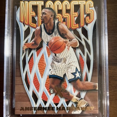 1996 Skybox EX-2000 Anfernee Hardaway Net Assets #5 Orlando Magic