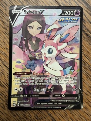 Sylveon V TG14/TG30 Holofoil SWSH09: Brilliant Stars Trainer Gallery Ultra Rare
