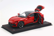 BBR 2023 Ferrari Purosangue Rossa Corsa WITH DISPLAY 1:18 HE180052ADIE