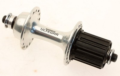 Shimano Ultegra FH-6500 Rear Hub 32h Silver 9 Speed 130mm Vintage