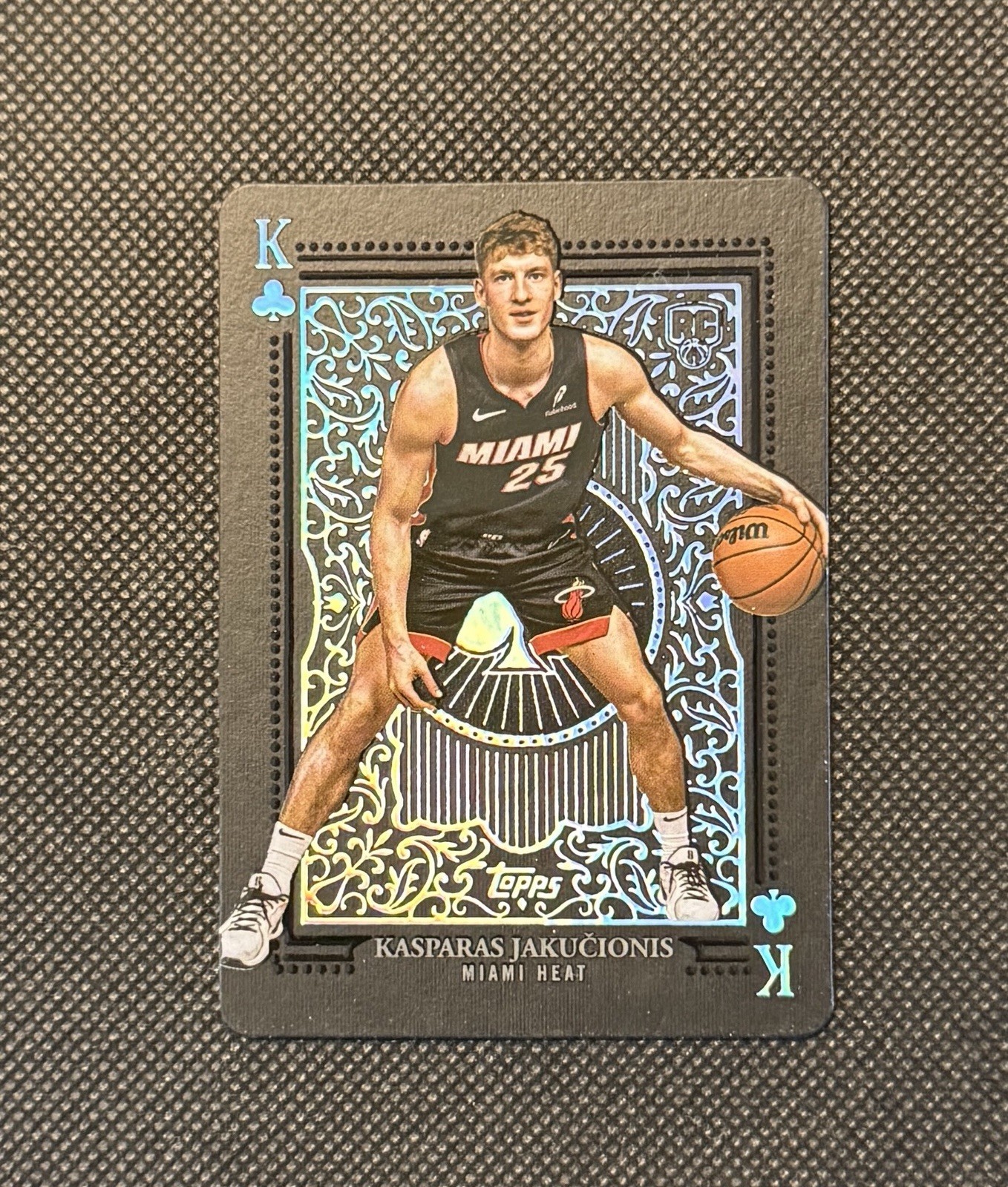 2025-26 Topps Basketball Kasparas Jakucionis All Kings Case Hit SSP! AK-24 Heat