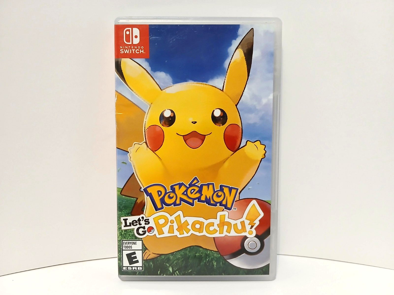 Pokemon: Let's Go, Pikachu! - Case Only, No Game (Nintendo Switch, 2018) Nice!