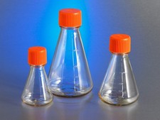 Corning Polycarbonate Erlenmeyer Vented Flask (Sterile; 125mL; 24 Count)