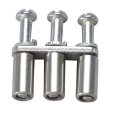 1 Pc Altech Corp Ca722/10 Jumper Termblk 10Pole 6Mm Dinrail Internal 0.4Nmt