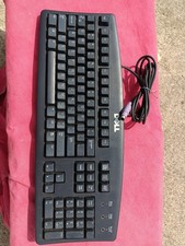 Dell Computer Keyboard Model SK-8110 Wired Purple Plug Untested