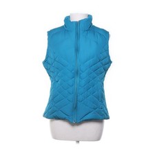 Eddie Bauer, Daunenweste, Damen, Größe: M, Türkis, Daune/Polyester #HHL