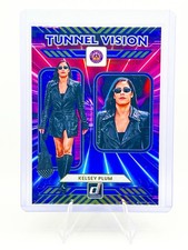 2025 Donruss WNBA Tunnel Vision Blue Press Proof Kelsey Plum #3 LA Sparks