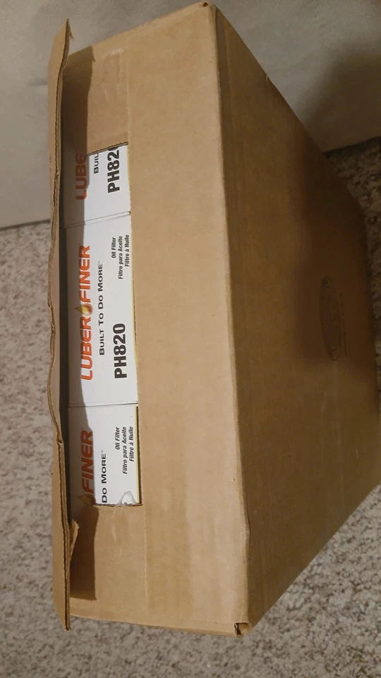 LuberFiner CHAMP PH820 Engine Oil Filters FL820 51372 L24651 FORD NEW CASE of 12 — 第 4/4 张图片