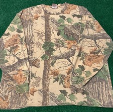 Vintage 90s Y2K Real Tree Camo RealTree VTG Shirt Mens Size XXL Long Sleeve