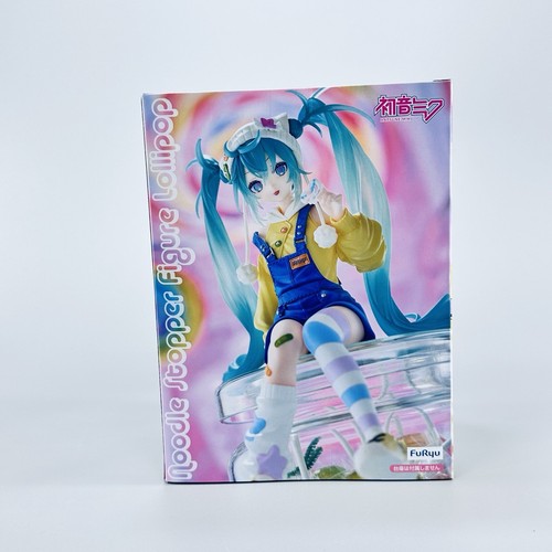 Hatsune Miku Noodle Stopper Figure Lollipop FuRyu VOCALOID NY SELLER - Picture 3 of 6