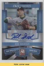 2010 Donruss Elite Extra Edition 405/816 Rob Segedin #40 Auto READ 9ca