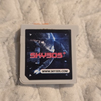 Sky3DS+ Sky 3DS+ Cartridge für 3DS Dual Orange Button