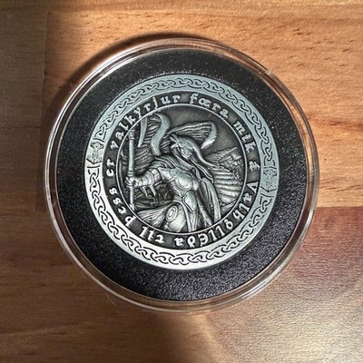 Ironsmith Norse Viking Valkyrie Challenge Coin Valhalla Theme New