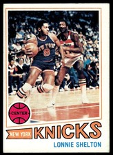 1977-78 Topps Lonnie Shelton Rookie New York Knicks #26