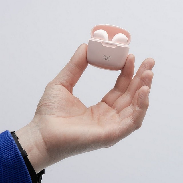 Cuffie Bluetooth Blue Star FI7 TWS Wireless Rosa foto 2