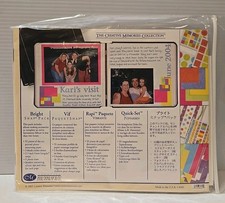 Creative Memories SNAP PACK - BRIGHT  colors - Sentiments Scrapbook Album Kit