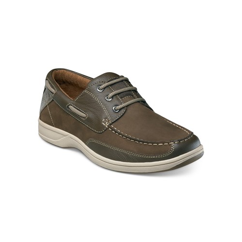 Florsheim Men's Lakeside Ox Boat Shoe, Size: 10, Brown Nubuck