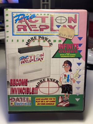 Pro Action Replay Super Nintendo SNES Cheat Codes komplette Anleitung - sehr guter Zustand