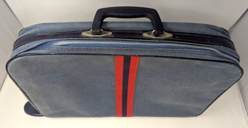 Vintage Bantam Travelware Travel Luggage Suitcase Carry On Overnight Bag Case - Picture 5 of 9