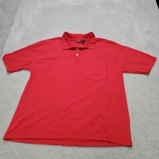 Cherokee Shirt Mens Large Red Polo Golf Outdoor Casual Work Travel Sports Outing