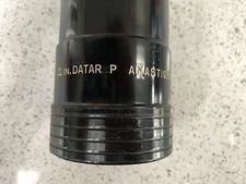 11" DATAR P ANASTIGMAT Coated Projection Lens By View Lex.