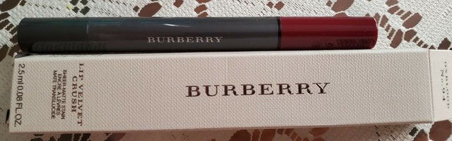 burberry lip velvet crush oxblood