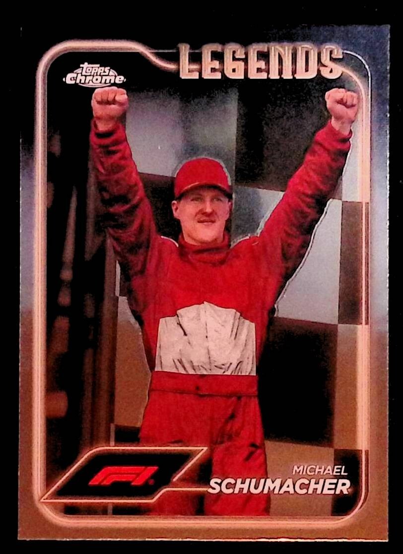 MICHAEL SCHUMACHER ピンズ Michael Schumacher 2024 Topps Chrome F1 Legends #192 | eBay