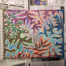 Drawing 11X14" Oil Pastel on Paper