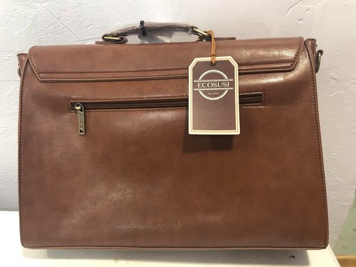 Ecosusi Leather Briefcase