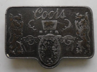Vintage Coors Beer Belt Buckle | eBay