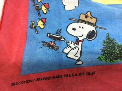 Vtg 1970's Peanuts/Snoopy Scouting 21