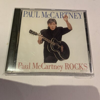 PAUL McCARTNEY ~ Rocks ~ Rare 1990 US PROMOTIONAL 10-track CD - SEALED