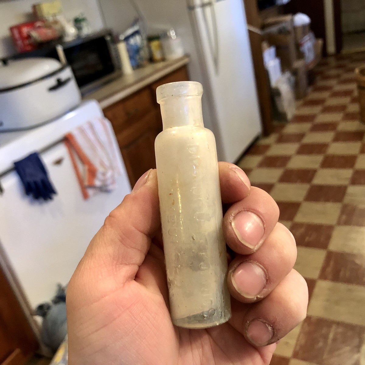 image.title Blown Medicine Bottle Dr Augusta Koenig’s Hamburger Tropfen Baltimore MD  s