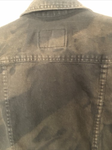 Vtg Lauren Jeans Co Ralph Lauren Black Denim Jean Jacket Gold Buttons SMALL - Picture 14 of 23