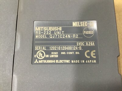 Mitsubishi RS-232 Unit Module QJ71C24N-R2 Melsec-Q #18I33*AD | eBay