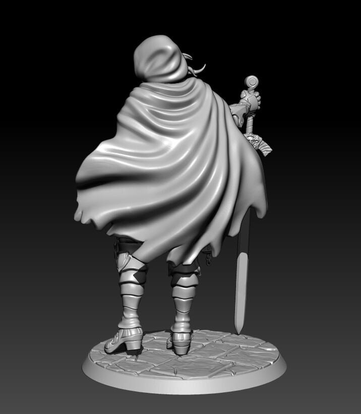 Unpainted Dead Kingdom TWILIGHT KNIGHT Unassembled Resin Figure - Foto 9