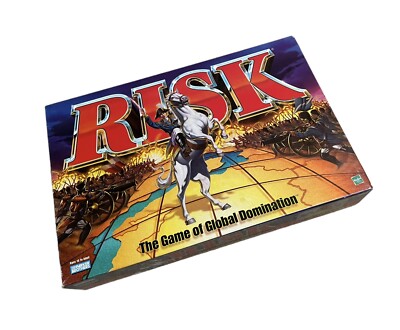 Risk Ebay Vintage 1998 RISK Game Parker Brothers Complete ExcellentCondition FREE ...