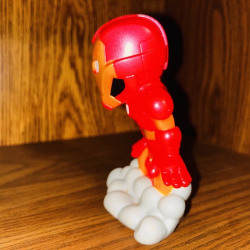 ๐ Squeeze Toy Disney Marvel Iron Man Capitan America Plastica Semirigida Plastica - Foto 3 di 11