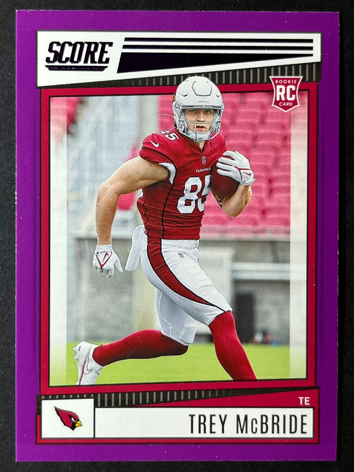 2022 Score - Purple #369 Trey McBride Arizona Cardinals Rc