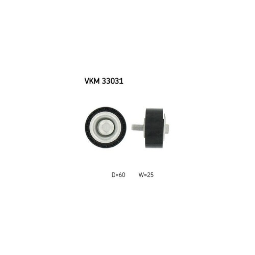 Umlenk-/Führungsrolle, Keilrippenriemen SKF VKM 33031 für CITROËN FIAT ...