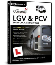 THE COMPLETE LGV & PCV DRIVER CPC CASE STUDY THEORY TEST RETAIL PC DVD ROM 2026