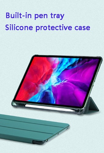 For iPad 5th 6th Generation 9.7" Leather Flip Stand Case Cover W/Pencil Holder - Picture 5 of 19