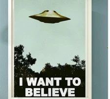 X Files I Want To Believe Poster