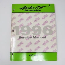 1996 Arctic Cat Snowmobile Service Manual - ZR 440 (PB, Illustrated)