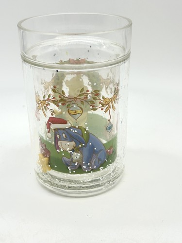 Coppa shaker glitter in plastica glitter vintage retrò Winnie the Pooh - Foto 5 di 12