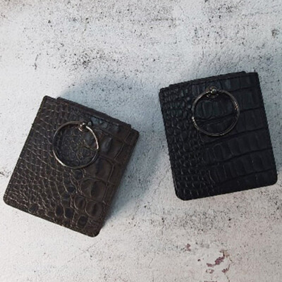 Mone B Genuine Leather Cas for Galaxy Z Flip6 Z Flip5 Z Flip4 Z Flip3 Korea made