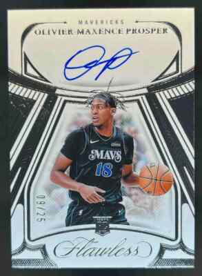 2023-24 Panini Flawless Olivier-Maxence Prosper Rookie Auto RC #09/25
