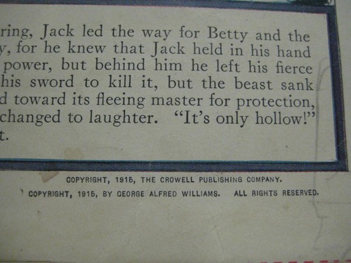 Vintage The Adventures of JACK AND BETTY Booklet Clara George Williams MAR 1915 - Picture 8 of 8