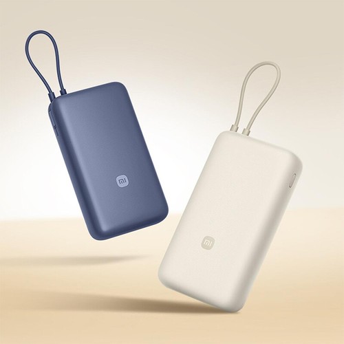 Xiaomi Power Bank Portable Battery Charger With Built In Type C Charging Cable - Picture 10 of 17